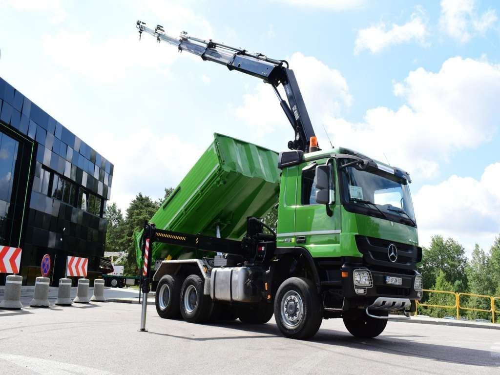 Mercedes-Benz ACTROS 3346 6x6 HIAB 244EP-4 Crane Kipper - Самосвал: фото 2 Mercedes-Benz ACTROS 3346 6x6 HIAB 244EP-4 Crane Kipper - Самосвал: фото 2