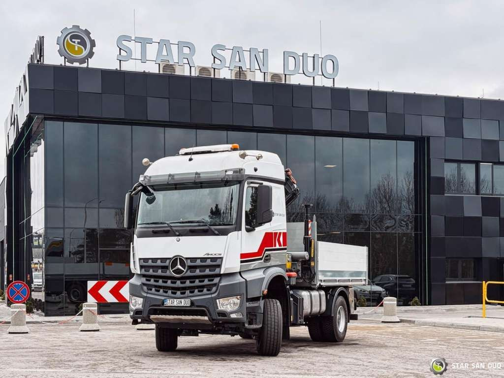 Mercedes-Benz AROCS 1851 4x4 PALFINGER PK 20002 Crane Kran - Автоманипулятор: фото 3 Mercedes-Benz AROCS 1851 4x4 PALFINGER PK 20002 Crane Kran - Автоманипулятор: фото 3