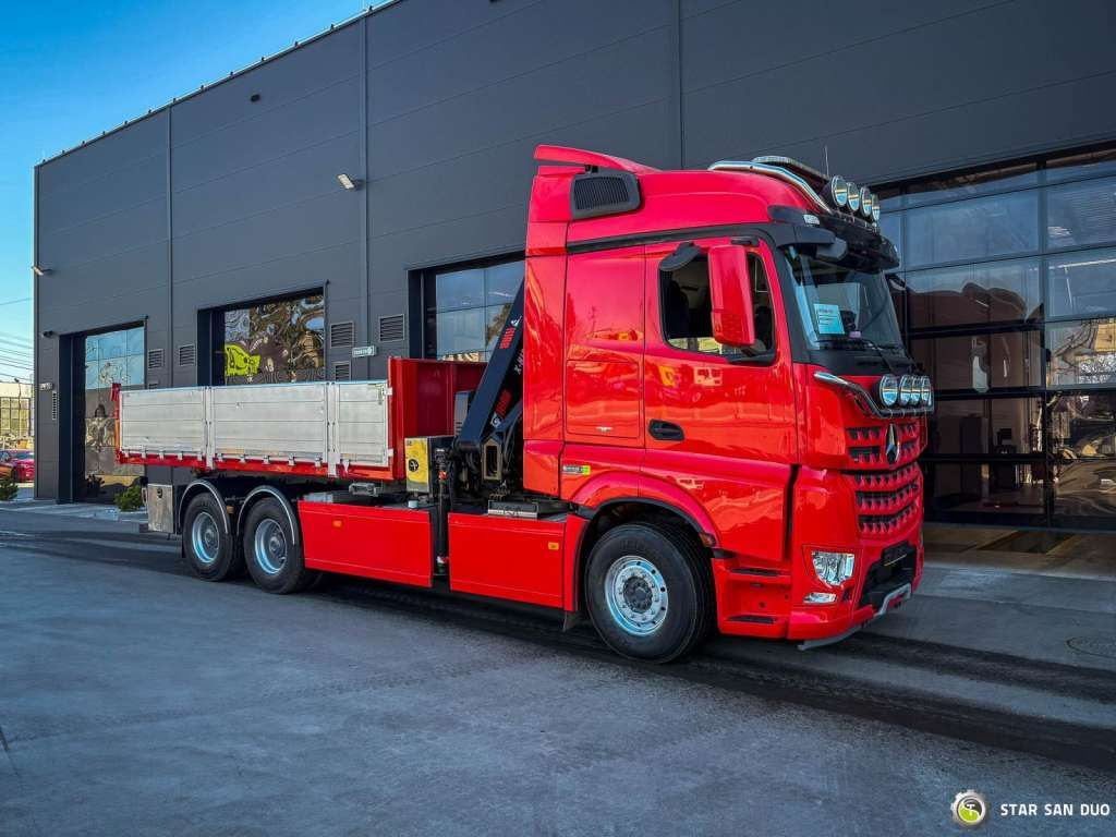 Новый Автоманипулятор Mercedes-Benz  AROCS 3358L 6x4 HIAB 192X-HIPRO E-6 Crane Kippe: фото 8