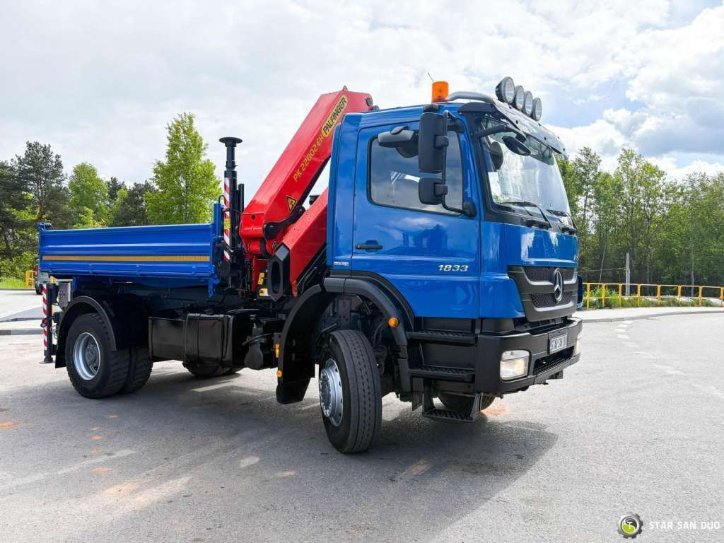 Mercedes-Benz  AXOR 1833 4x4 Palfinger PK 22002 EH Crane Winch в лизинг Mercedes-Benz  AXOR 1833 4x4 Palfinger PK 22002 EH Crane Winch: фото 6