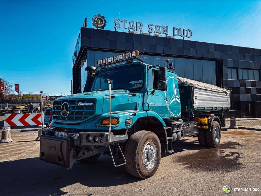 Mercedes-Benz  Zetros 1833 4x4 Kipper Camper Chassis - Самосвал: фото 3 Mercedes-Benz  Zetros 1833 4x4 Kipper Camper Chassis - Самосвал: фото 3