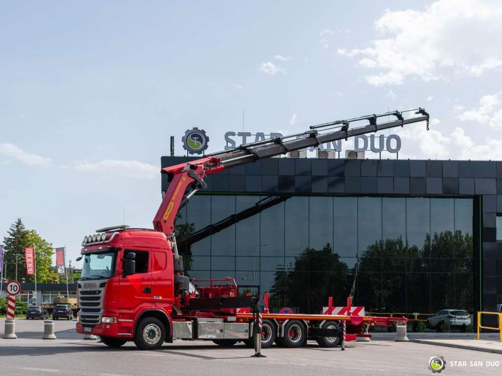 Scania R450 8x4 Palfinger PK 65002 SH HDS Crane - Автоманипулятор: фото 1 Scania R450 8x4 Palfinger PK 65002 SH HDS Crane - Автоманипулятор: фото 1