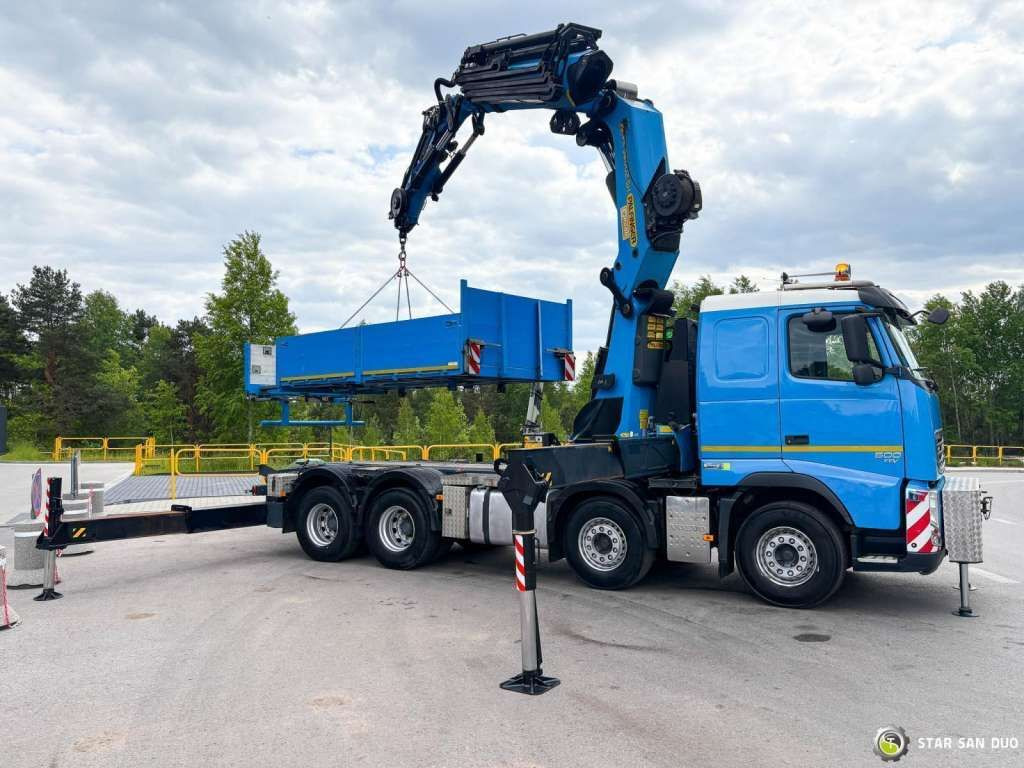 Volvo FH 500 8x4 Palfinger PK 92002 SH Fly Jib Winch - Тягач: фото 4 Volvo FH 500 8x4 Palfinger PK 92002 SH Fly Jib Winch - Тягач: фото 4