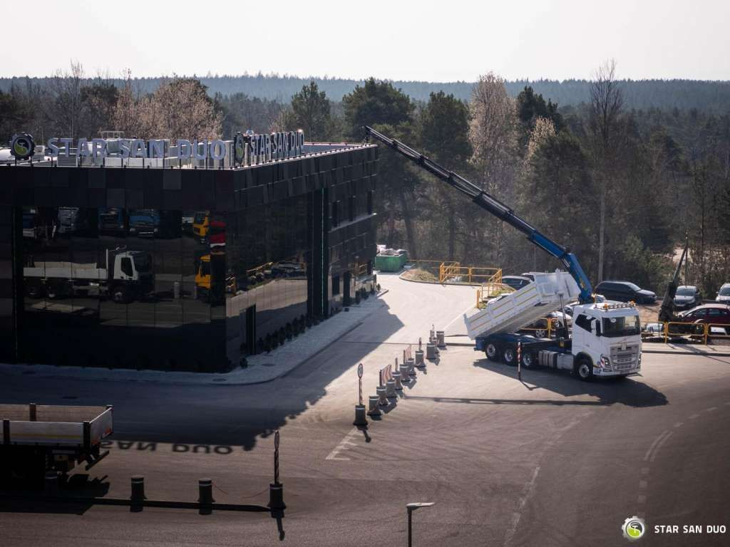 Автоманипулятор Volvo  FH 16.550 8x4 Palfinger PK 34002-SH Crane Kippe: фото 7