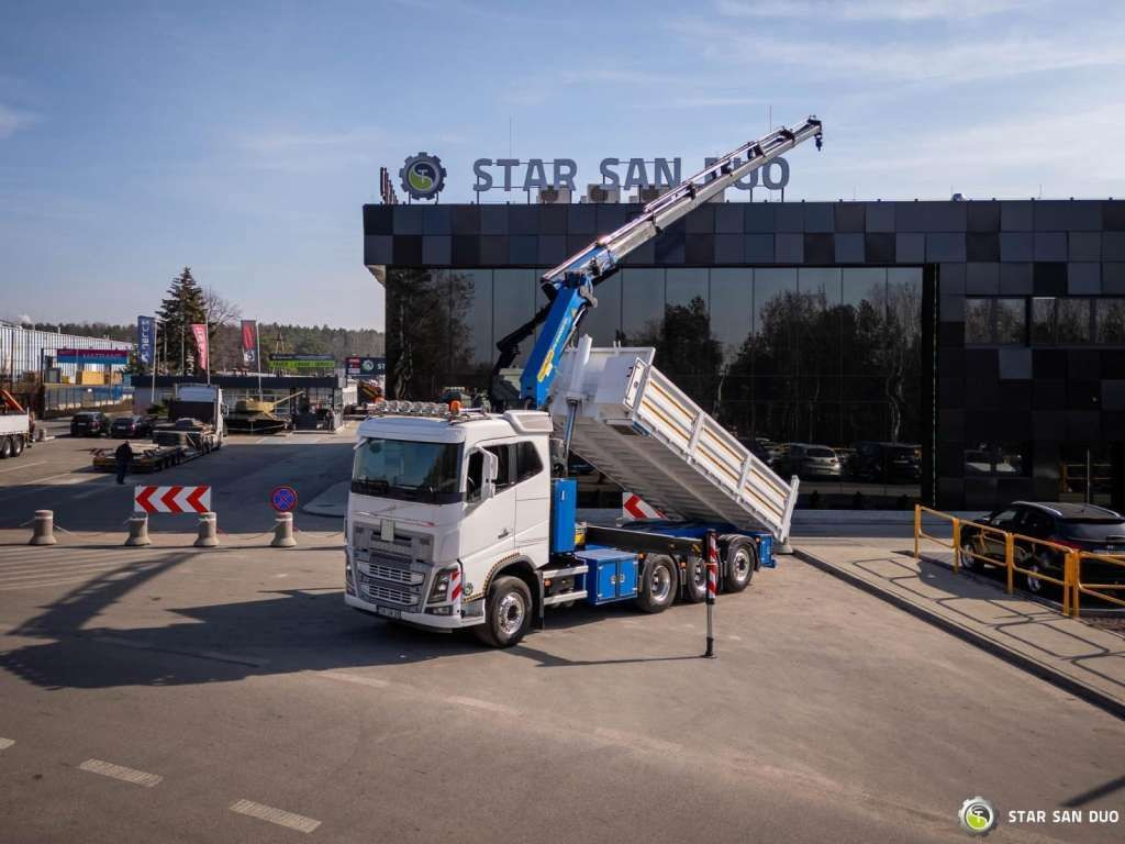 Volvo FH 16.550 8x4 Palfinger PK 34002-SH Crane Kippe - Автоманипулятор: фото 3 Volvo FH 16.550 8x4 Palfinger PK 34002-SH Crane Kippe - Автоманипулятор: фото 3