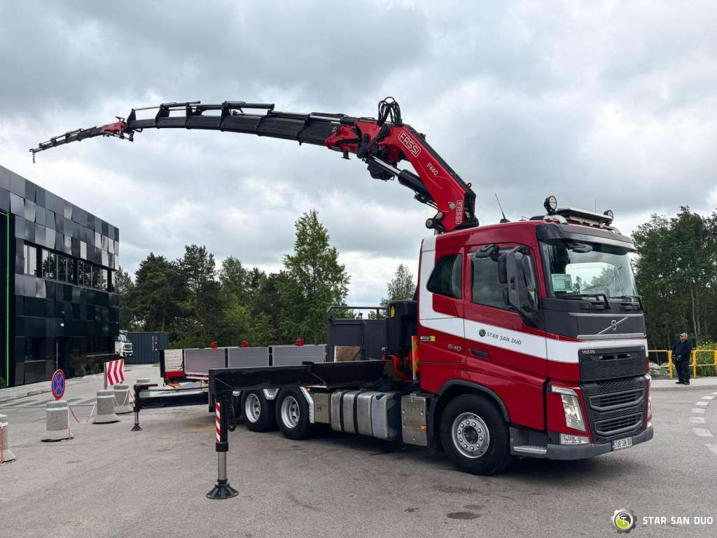 Volvo FH 540 8x4 FASSI F 660 HDS Fly Jib Winch - Автоманипулятор: фото 2 Volvo FH 540 8x4 FASSI F 660 HDS Fly Jib Winch - Автоманипулятор: фото 2