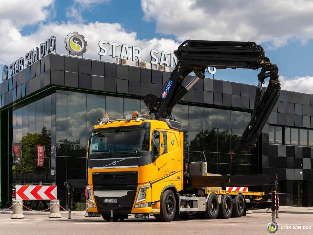 Volvo FH 540 8x4 HMF 6020 Fly Jib Winch - Автоманипулятор: фото 5 Volvo FH 540 8x4 HMF 6020 Fly Jib Winch - Автоманипулятор: фото 5