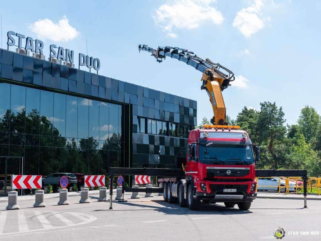Volvo  FMX 500 8x2 Effer 585 Fly Jib Winch Crane Kran - Автоманипулятор: фото 5 Volvo  FMX 500 8x2 Effer 585 Fly Jib Winch Crane Kran - Автоманипулятор: фото 5