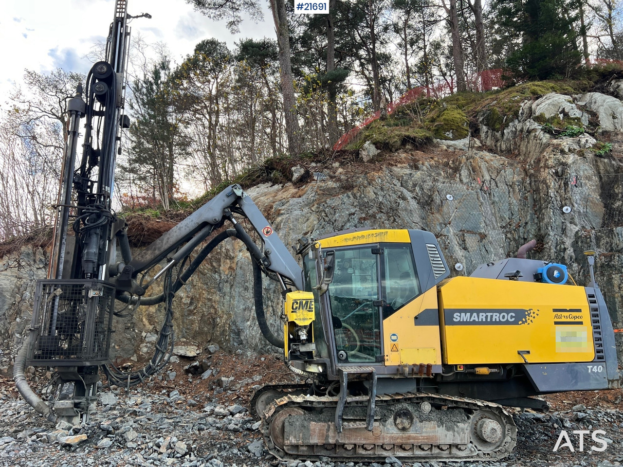 Atlas Copco Flexiroc T40-11 borerigg m/2540 hammer,CME sliper og gps - Буровая машина: фото 2 Atlas Copco Flexiroc T40-11 borerigg m/2540 hammer,CME sliper og gps - Буровая машина: фото 2