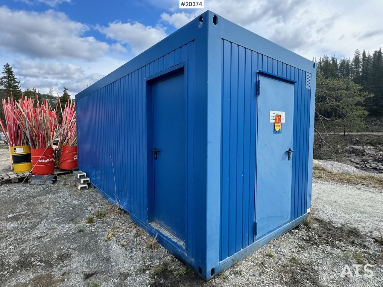 Containerbrakke med tre innganger - Жилой контейнер: фото 5 Containerbrakke med tre innganger - Жилой контейнер: фото 5
