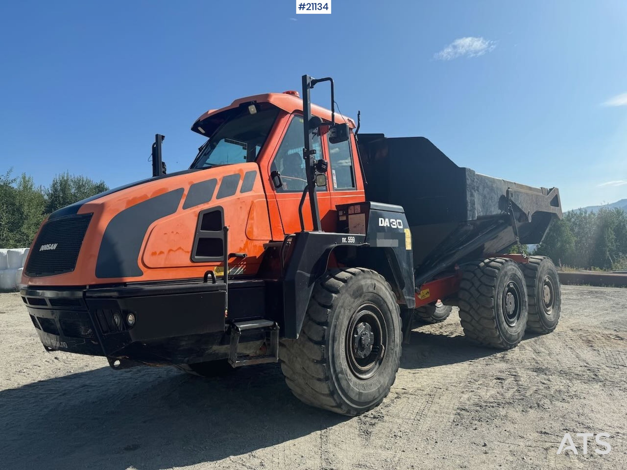 Doosan DA 30 - Сочленённый самосвал: фото 1 Doosan DA 30 - Сочленённый самосвал: фото 1