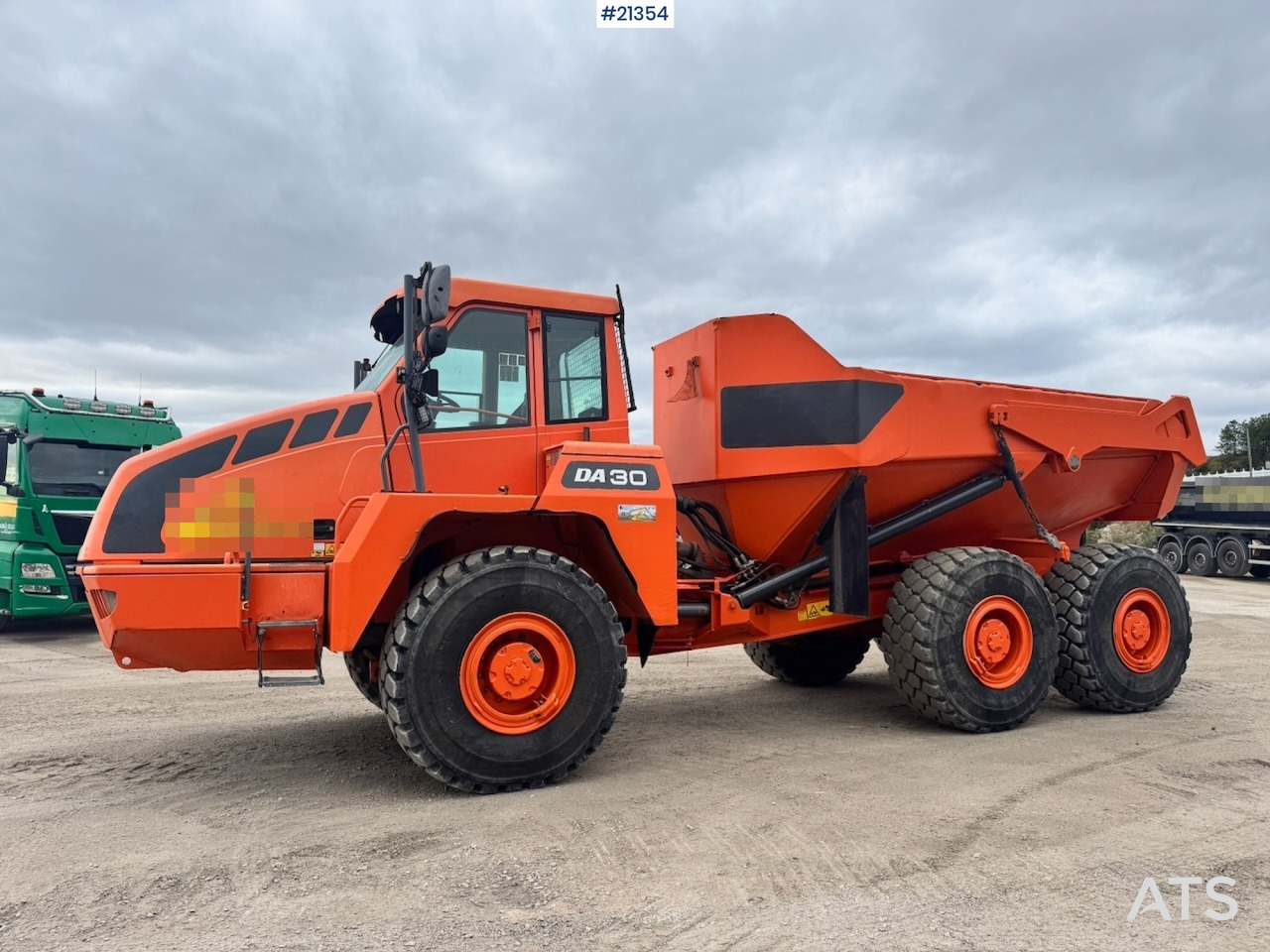 Doosan DA30 - Сочленённый самосвал: фото 2 Doosan DA30 - Сочленённый самосвал: фото 2