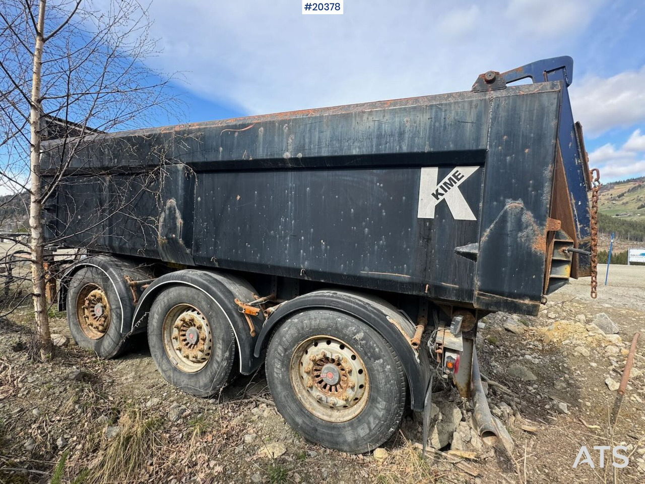 H.M Khmd 24 trippelkjerre - Самосвальный прицеп: фото 5 H.M Khmd 24 trippelkjerre - Самосвальный прицеп: фото 5