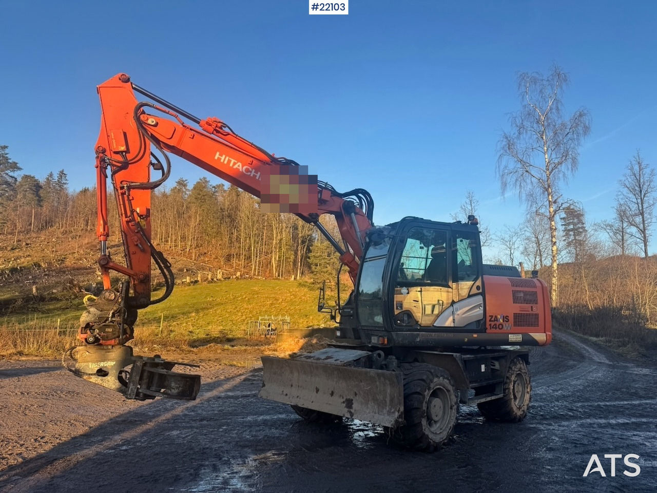 Hitachi 2015 Hitachi ZX140W-5B hjulgraver med rototilt, 3 skuffer og henger - Колёсный экскаватор: фото 4 Hitachi 2015 Hitachi ZX140W-5B hjulgraver med rototilt, 3 skuffer og henger - Колёсный экскаватор: фото 4
