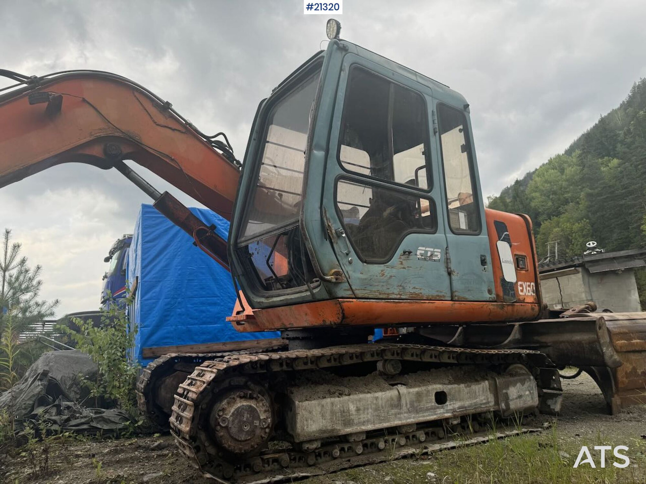 Hitachi EX60BL-3 - Гусеничный экскаватор: фото 3 Hitachi EX60BL-3 - Гусеничный экскаватор: фото 3