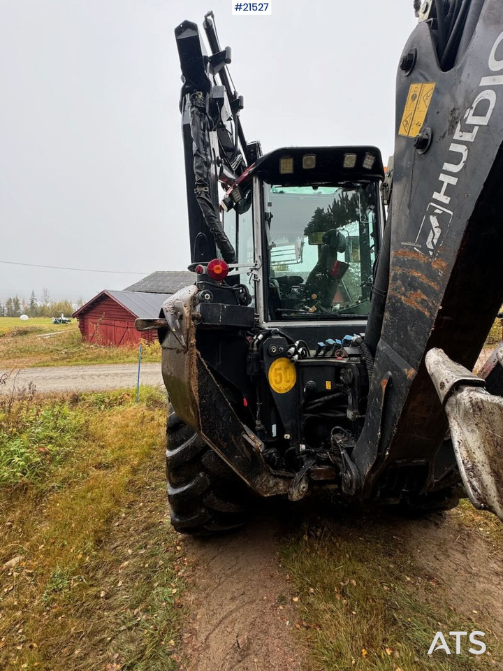 Экскаватор-погрузчик Huddig 1260B Traktorgraver m/ Huddig 2000 lift, tilt og pusseskuffe: фото 23