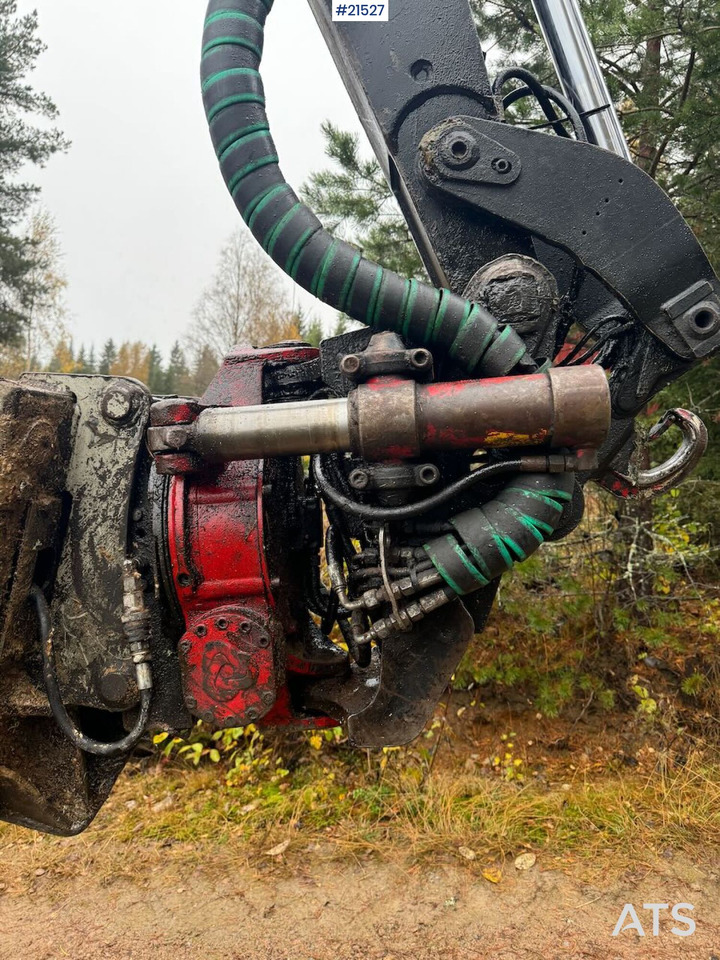 Экскаватор-погрузчик Huddig 1260B Traktorgraver m/ Huddig 2000 lift, tilt og pusseskuffe: фото 14