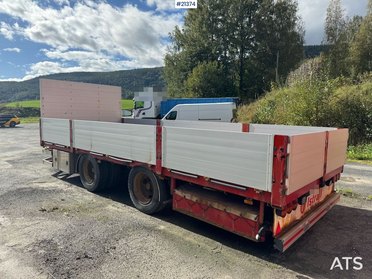 Istrail 2 akslet plankjerre - Прицеп бортовой/ Платформа: фото 4 Istrail 2 akslet plankjerre - Прицеп бортовой/ Платформа: фото 4