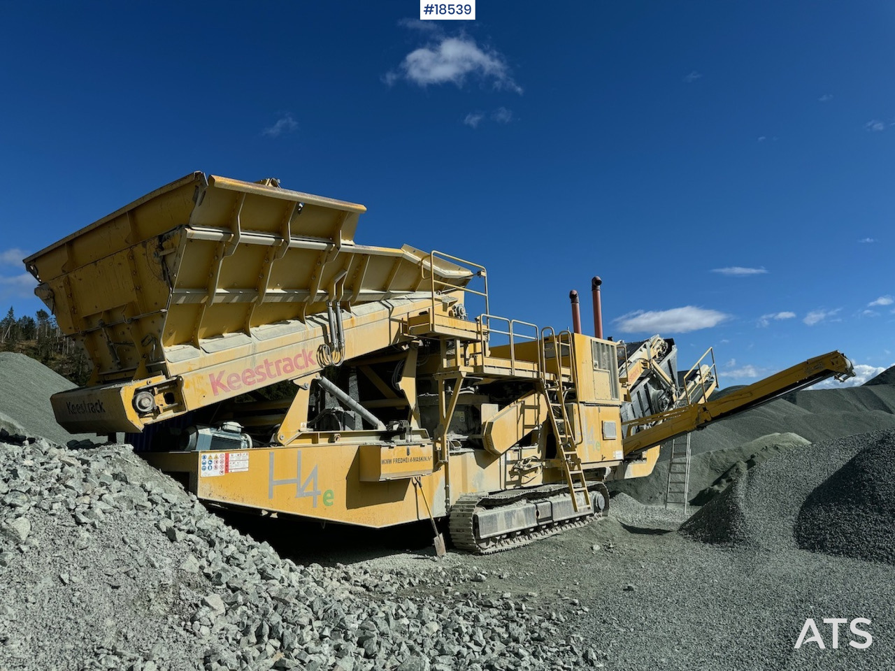 Keestrack H4E в лизинг Keestrack H4E: фото 13