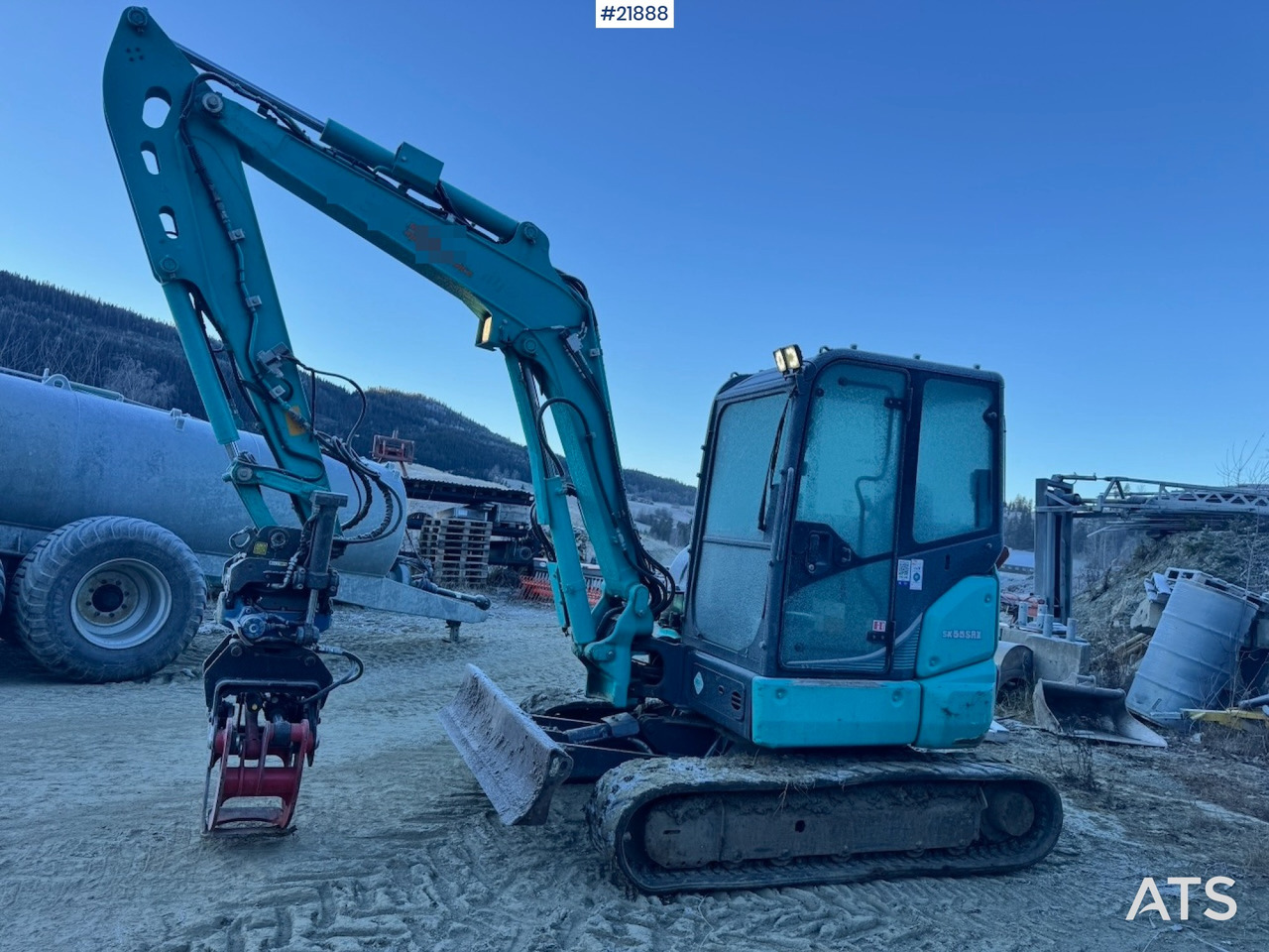Kobelco SK55SRX-6 m/ Rototilt og 3 skuffer. 2330 timer! SE VIDEO - Гусеничный экскаватор: фото 3 Kobelco SK55SRX-6 m/ Rototilt og 3 skuffer. 2330 timer! SE VIDEO - Гусеничный экскаватор: фото 3