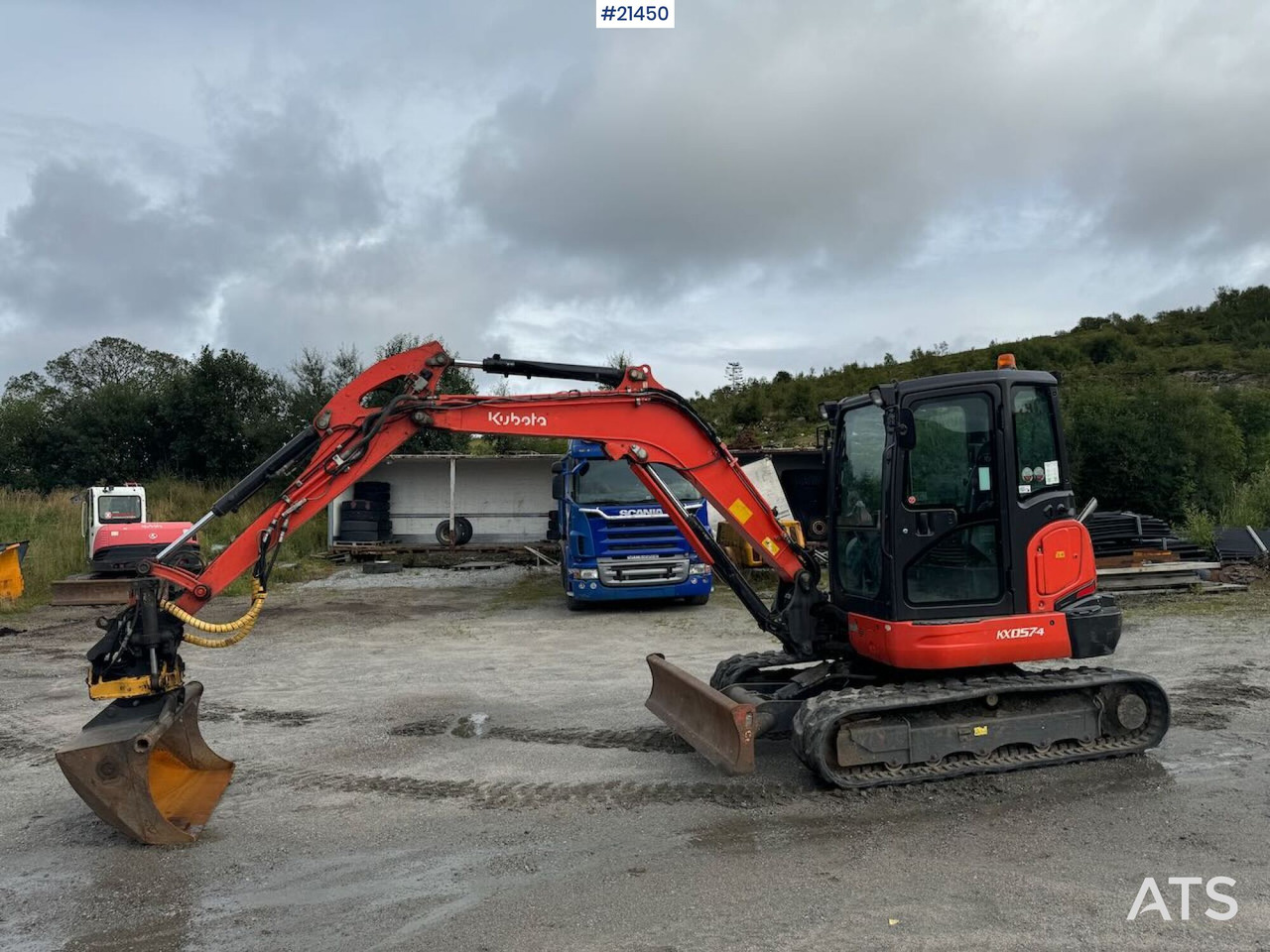 Kubota KX 057-4 - Гусеничный экскаватор: фото 2 Kubota KX 057-4 - Гусеничный экскаватор: фото 2