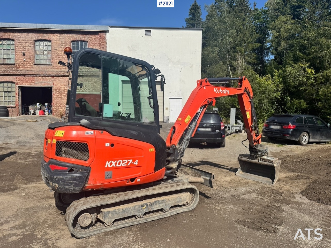Kubota KX027-4 - Мини-экскаватор: фото 1 Kubota KX027-4 - Мини-экскаватор: фото 1