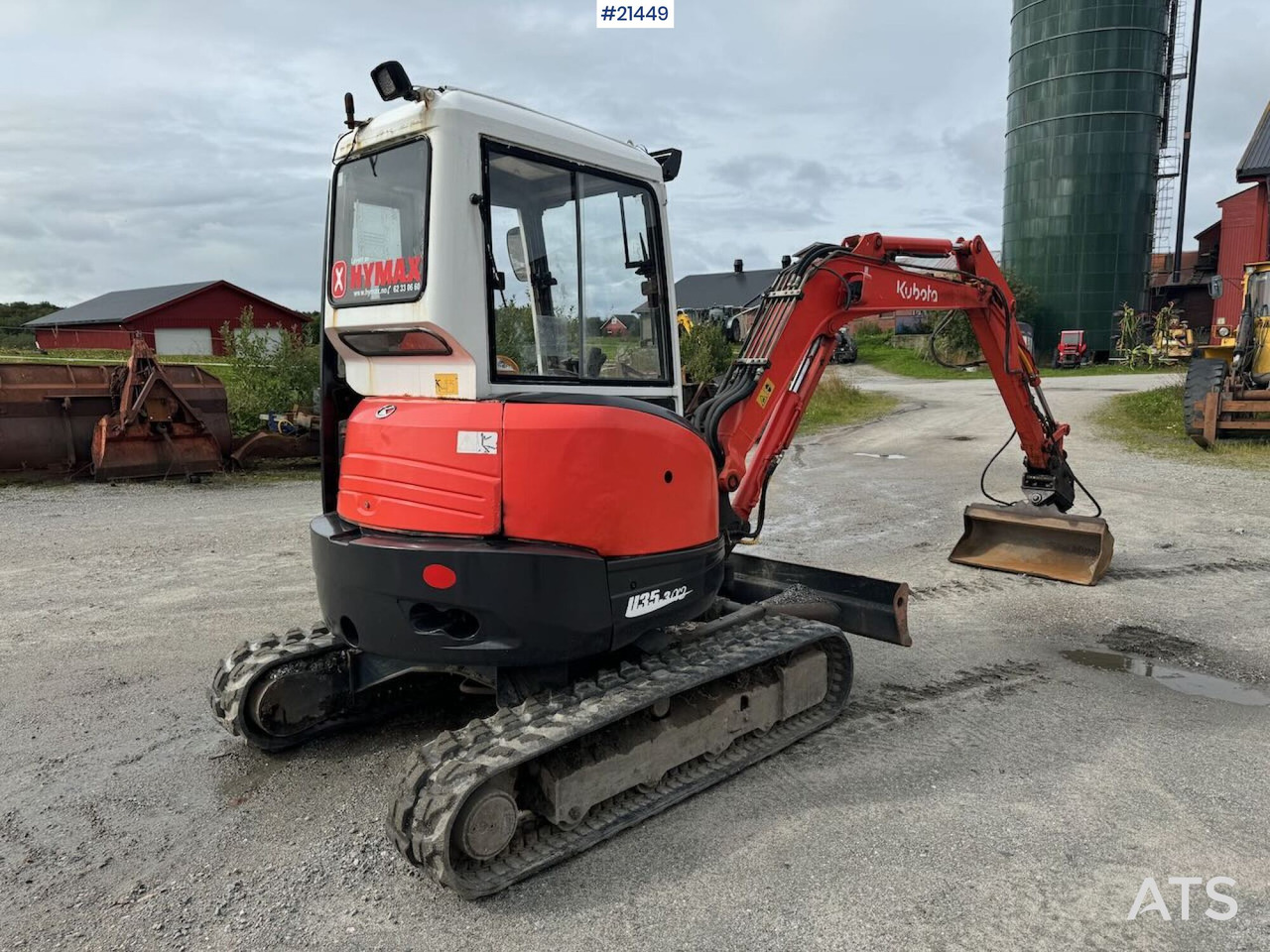 Kubota U35-3 - Мини-экскаватор: фото 5 Kubota U35-3 - Мини-экскаватор: фото 5