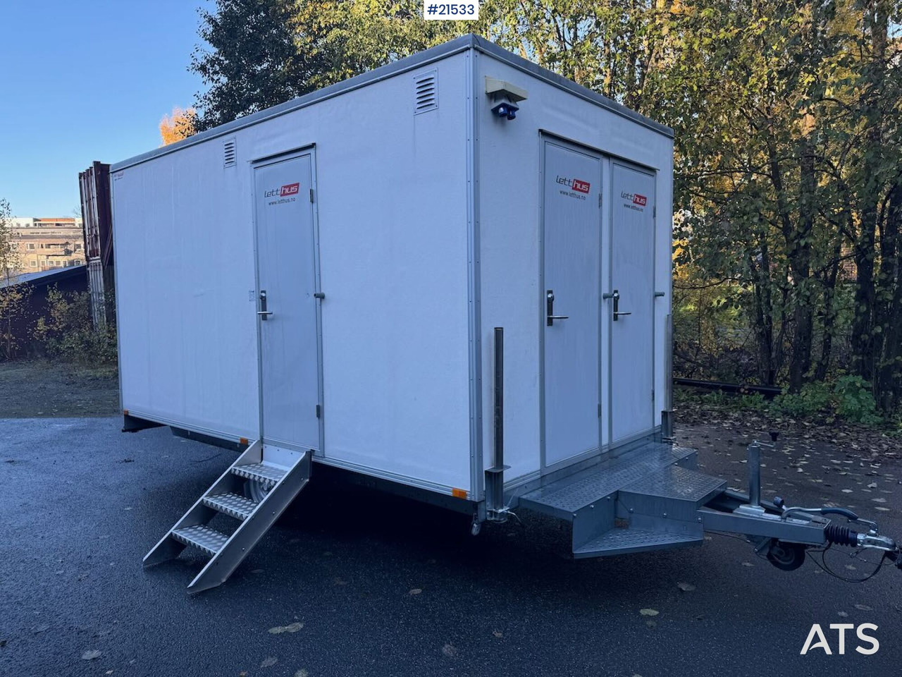 Letthus brakke - Жилой контейнер, Прицеп: фото 1 Letthus brakke - Жилой контейнер, Прицеп: фото 1
