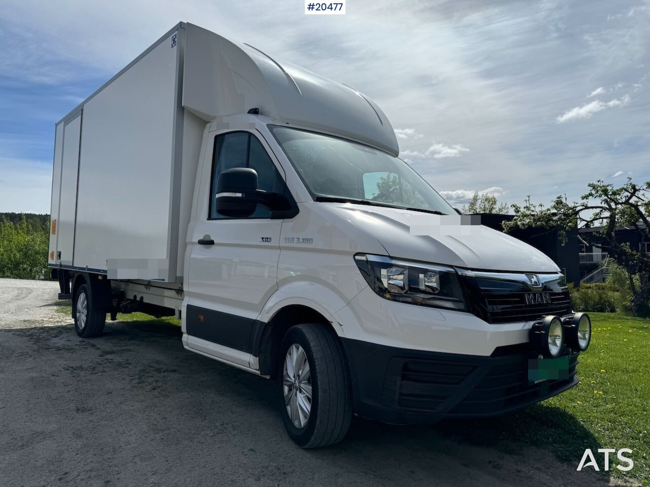 MAN TGE 3.180 - Фургон с закрытым кузовом: фото 1 MAN TGE 3.180 - Фургон с закрытым кузовом: фото 1