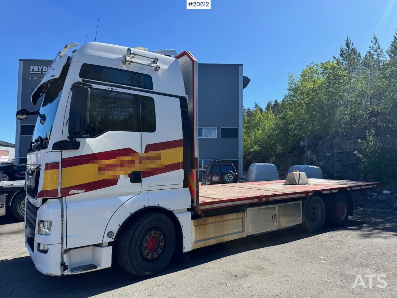MAN TGX 580 - Грузовик бортовой/ Платформа: фото 2 MAN TGX 580 - Грузовик бортовой/ Платформа: фото 2