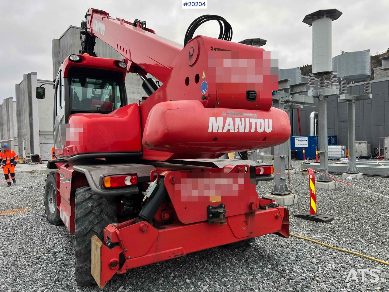 Телескопический погрузчик Manitou MRT2550+ Teleskoptruck m/ pallegafler: фото 15