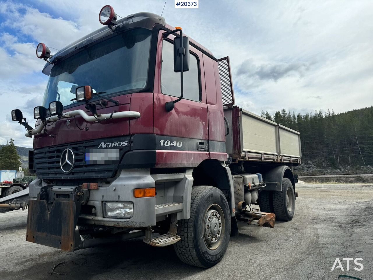 Mercedes Actros 1840 - Самосвал: фото 4 Mercedes Actros 1840 - Самосвал: фото 4