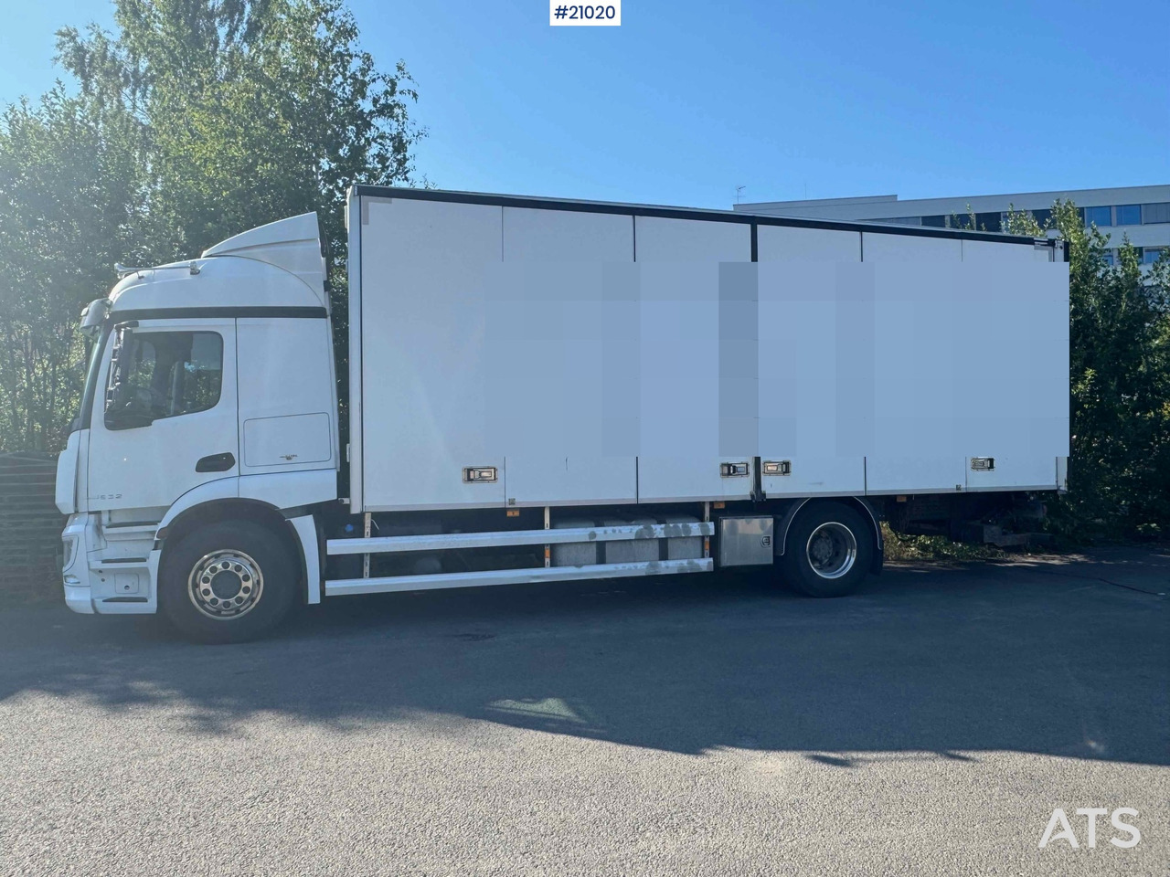 Mercedes Actros - Грузовик с закрытым кузовом: фото 3 Mercedes Actros - Грузовик с закрытым кузовом: фото 3