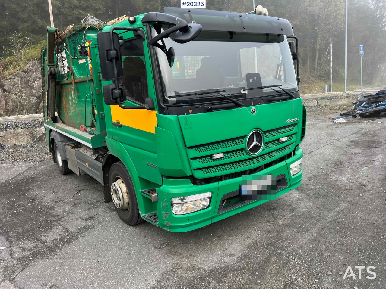 Портальный бункеровоз Mercedes Atego 1524: фото 7