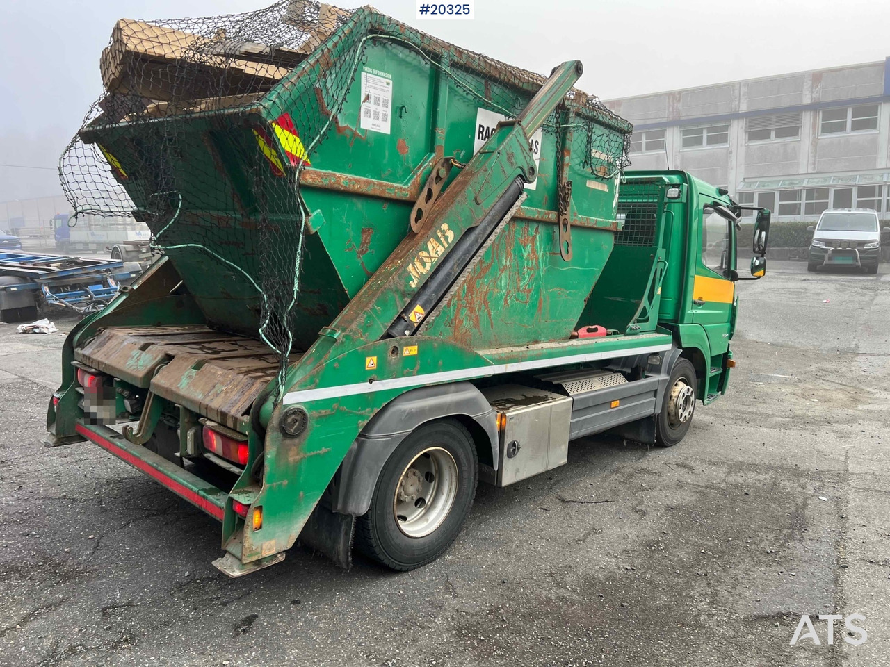 Портальный бункеровоз Mercedes Atego 1524: фото 16