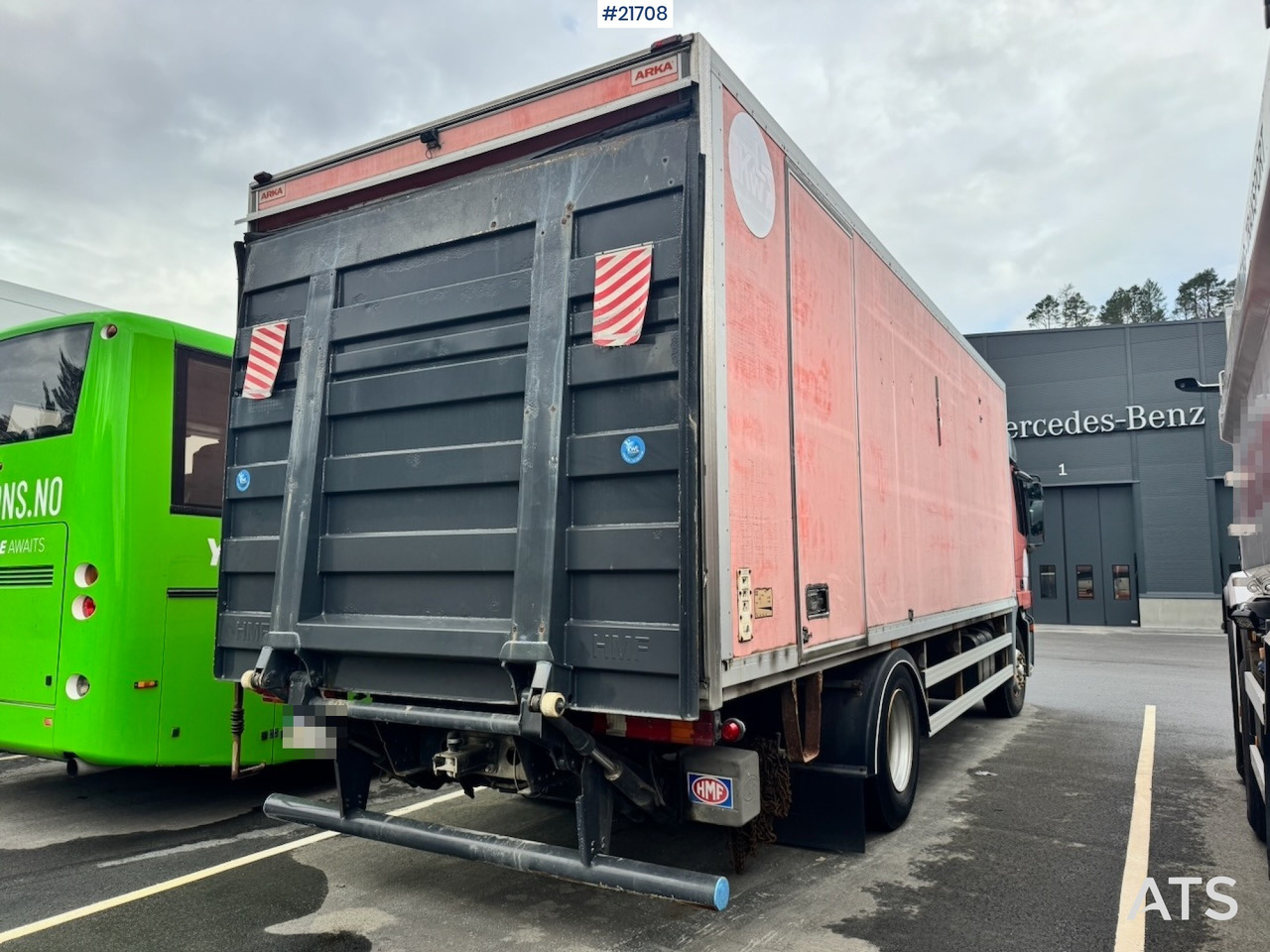 Mercedes Mercedes Actros 1831 4x2 Skapbil. Eu-godkjent og 282 000 km! - Грузовик с закрытым кузовом: фото 3 Mercedes Mercedes Actros 1831 4x2 Skapbil. Eu-godkjent og 282 000 km! - Грузовик с закрытым кузовом: фото 3