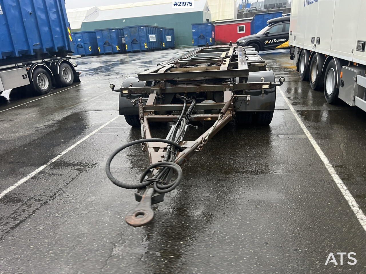 NOR SLEP sl-28kt 3 akslet krokslep m/ tipp - Прицеп мультилифт/ Бункеровоз: фото 3 NOR SLEP sl-28kt 3 akslet krokslep m/ tipp - Прицеп мультилифт/ Бункеровоз: фото 3