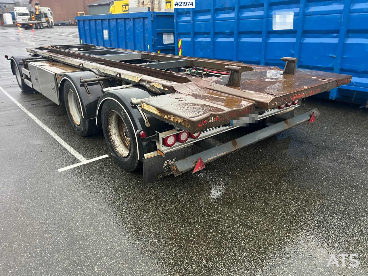 NOR SLEP sl-28kt 3 akslet krokslep m/ tipp - Прицеп мультилифт/ Бункеровоз: фото 4 NOR SLEP sl-28kt 3 akslet krokslep m/ tipp - Прицеп мультилифт/ Бункеровоз: фото 4