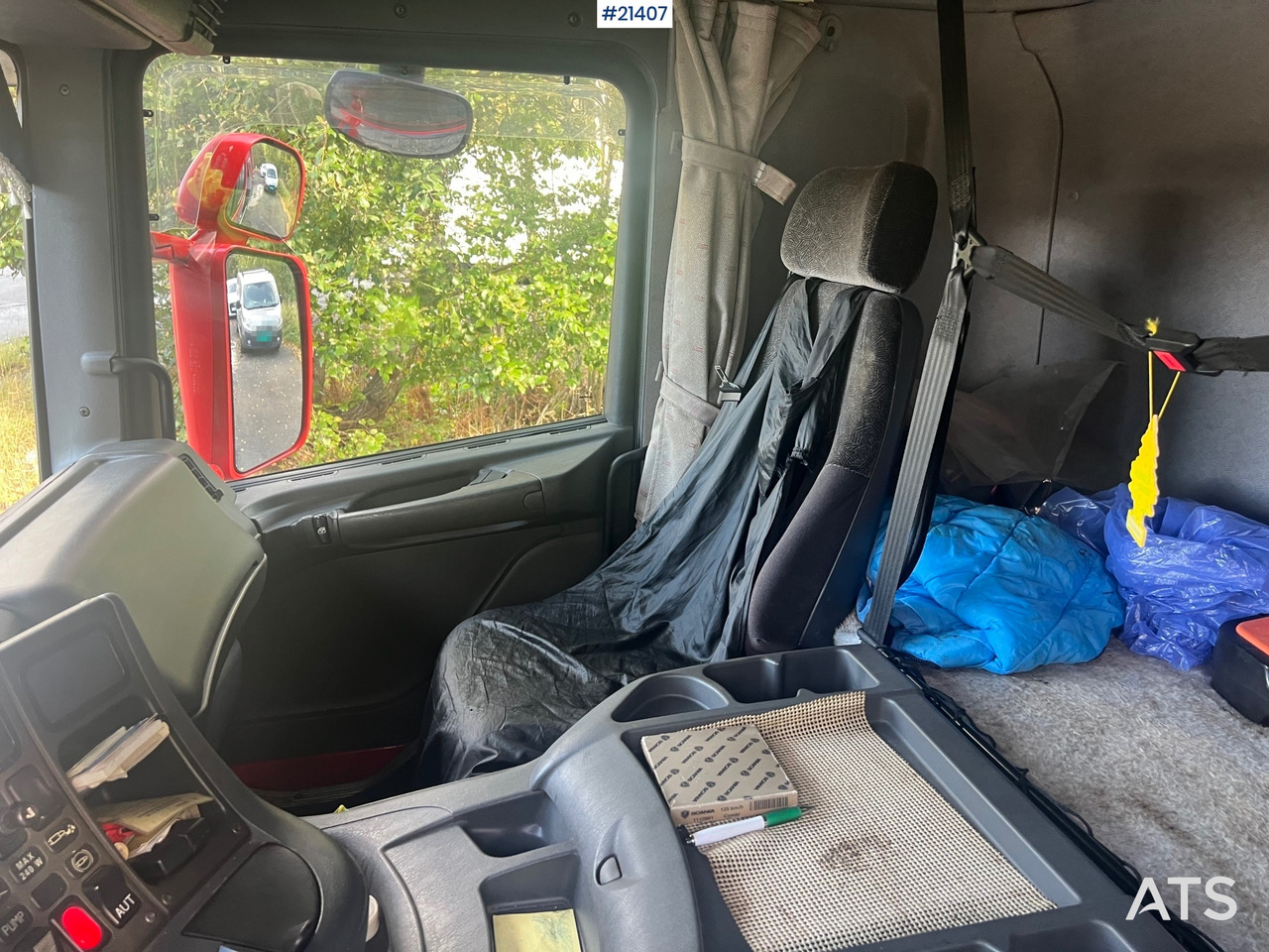 Самосвал Scania P124G: фото 26