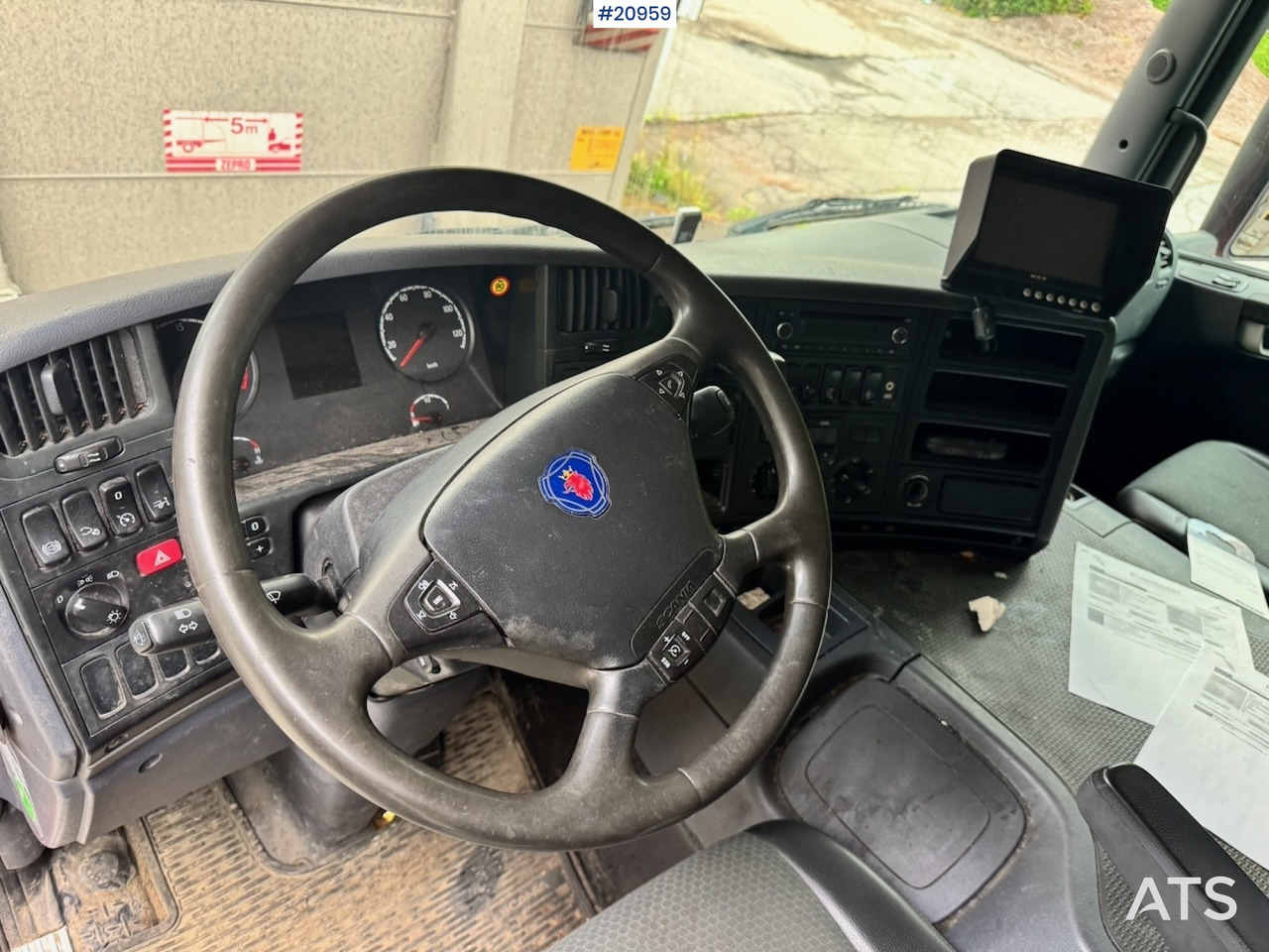 Грузовик с закрытым кузовом Scania P280: фото 27