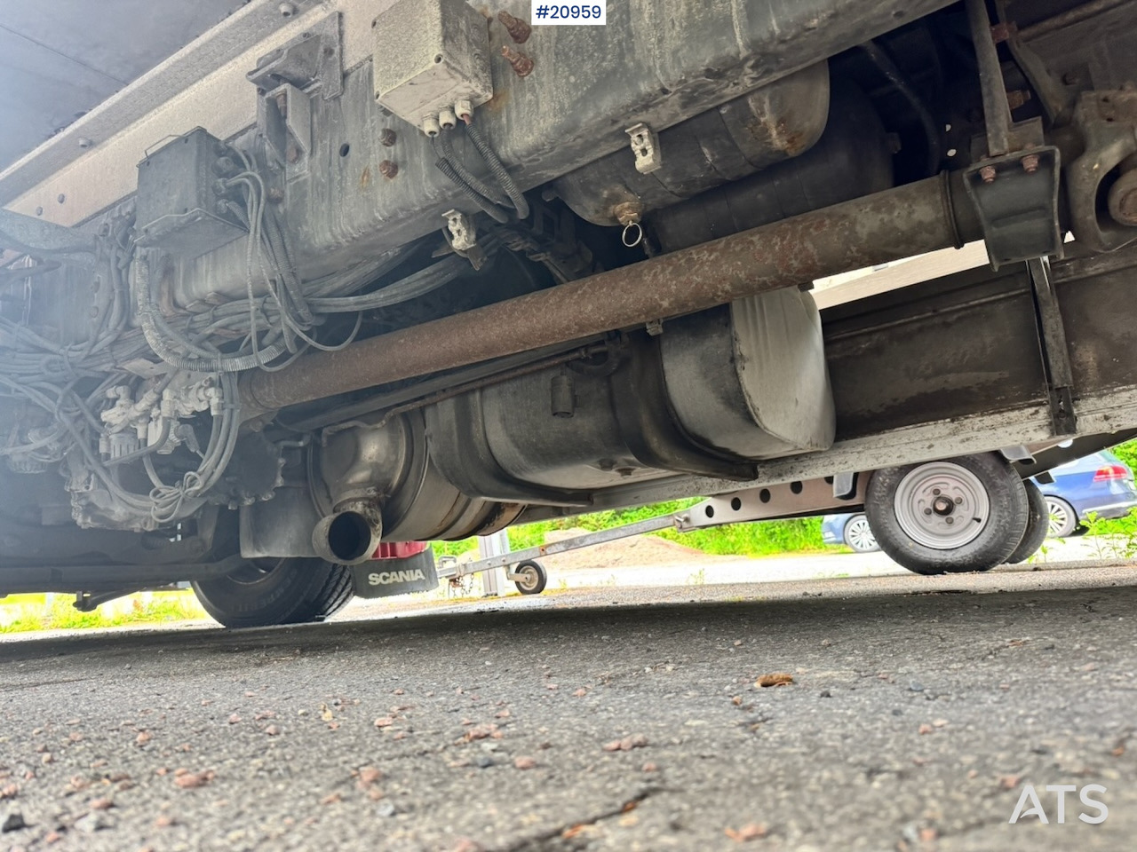 Грузовик с закрытым кузовом Scania P280: фото 13