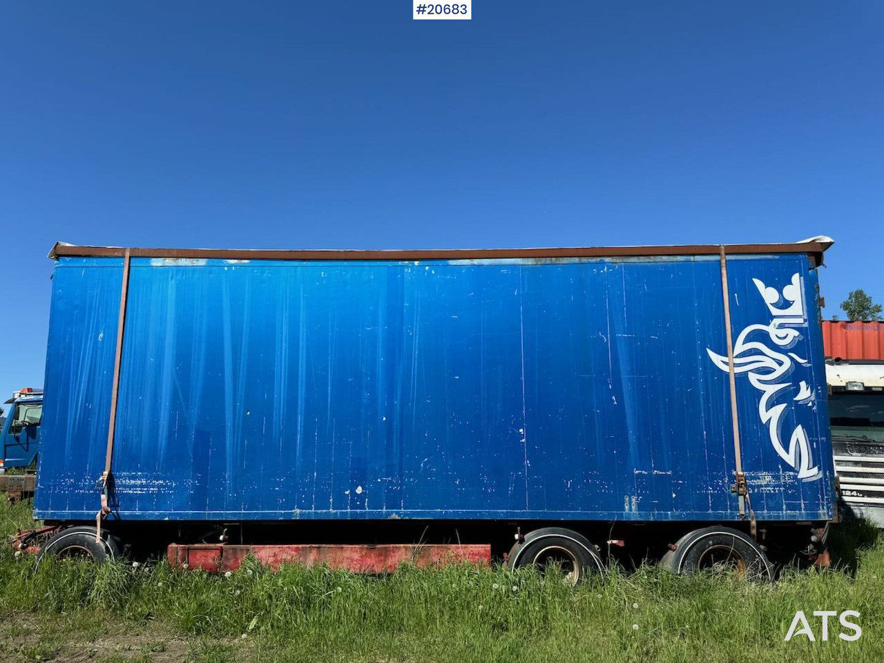 Грузовик с закрытым кузовом Scania R500: фото 31