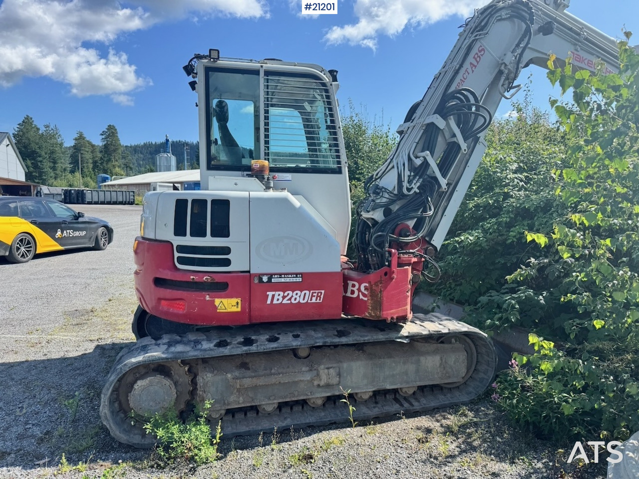 Takeuchi TB280FR - Гусеничный экскаватор: фото 5 Takeuchi TB280FR - Гусеничный экскаватор: фото 5