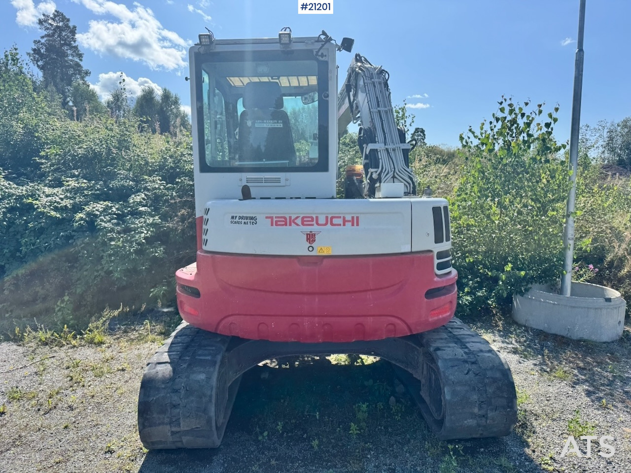 Takeuchi TB280FR - Гусеничный экскаватор: фото 3 Takeuchi TB280FR - Гусеничный экскаватор: фото 3
