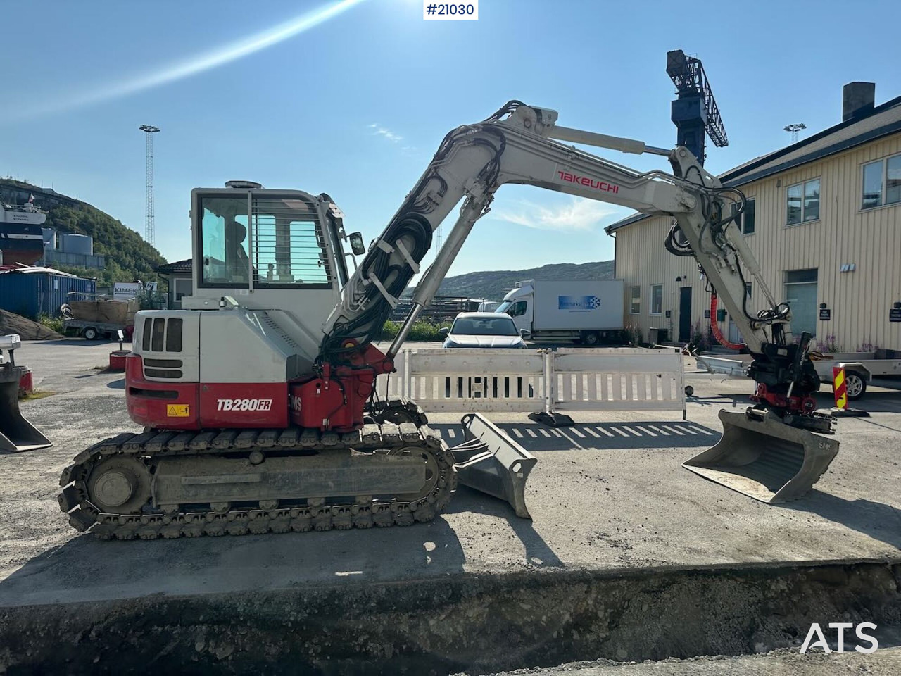 Takeuchi TB280FR - Мини-экскаватор: фото 4 Takeuchi TB280FR - Мини-экскаватор: фото 4
