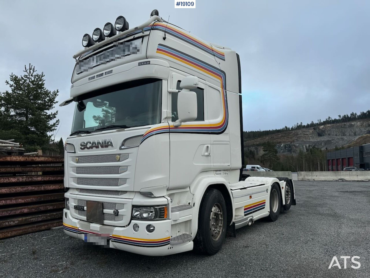 Тягач Scania R580: фото 1