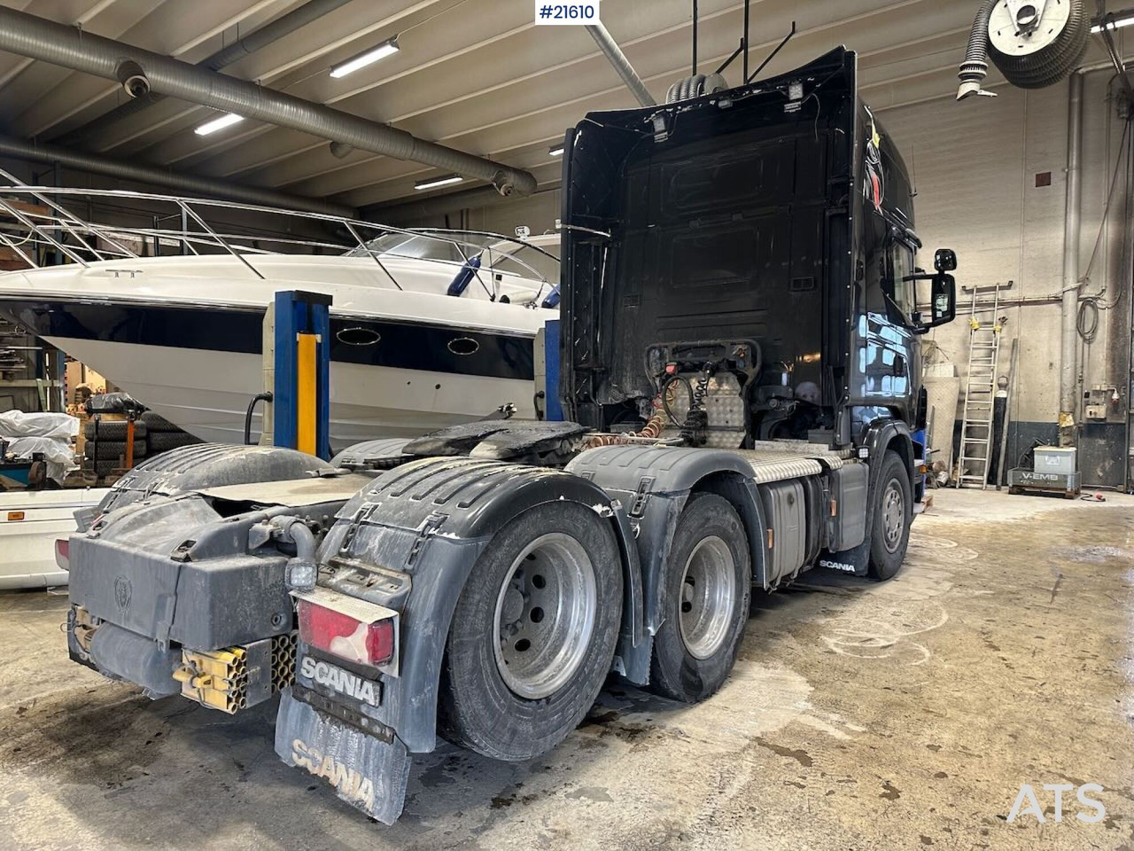 Scania R620 6x2 trekkvogn m/ tipphydraulikk og opplegg for asfaltpåbygg. Clutch byttet i juni. SE VIDEO. - Тягач: фото 4 Scania R620 6x2 trekkvogn m/ tipphydraulikk og opplegg for asfaltpåbygg. Clutch byttet i juni. SE VIDEO. - Тягач: фото 4