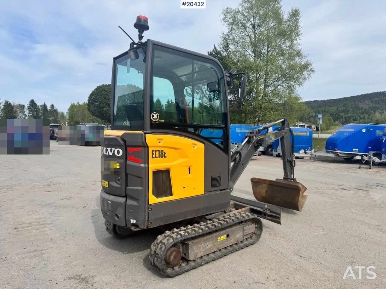 Volvo EC18E - Экскаватор: фото 5 Volvo EC18E - Экскаватор: фото 5