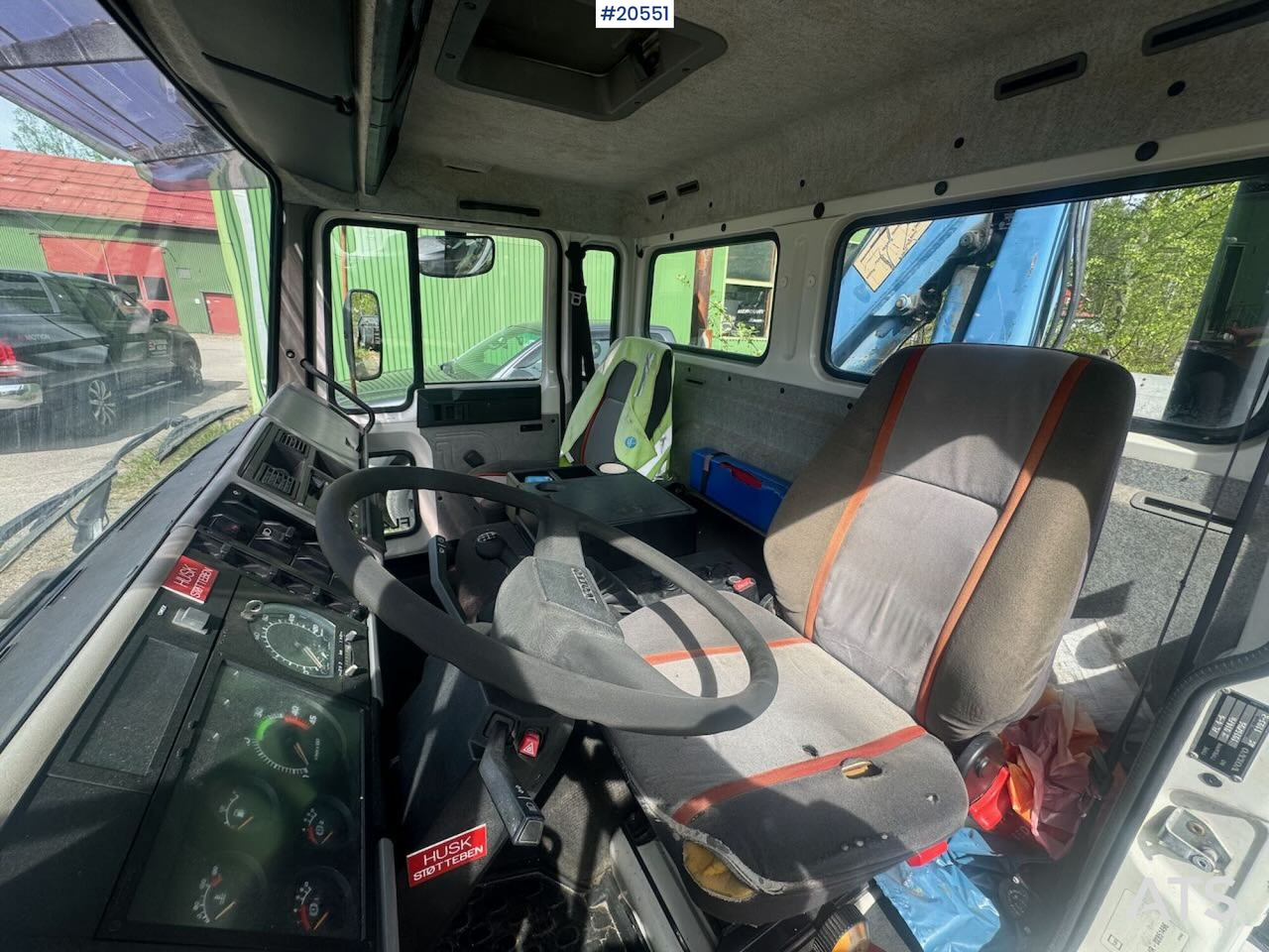 Грузовик бортовой/ Платформа, Автоманипулятор Volvo FL4: фото 24