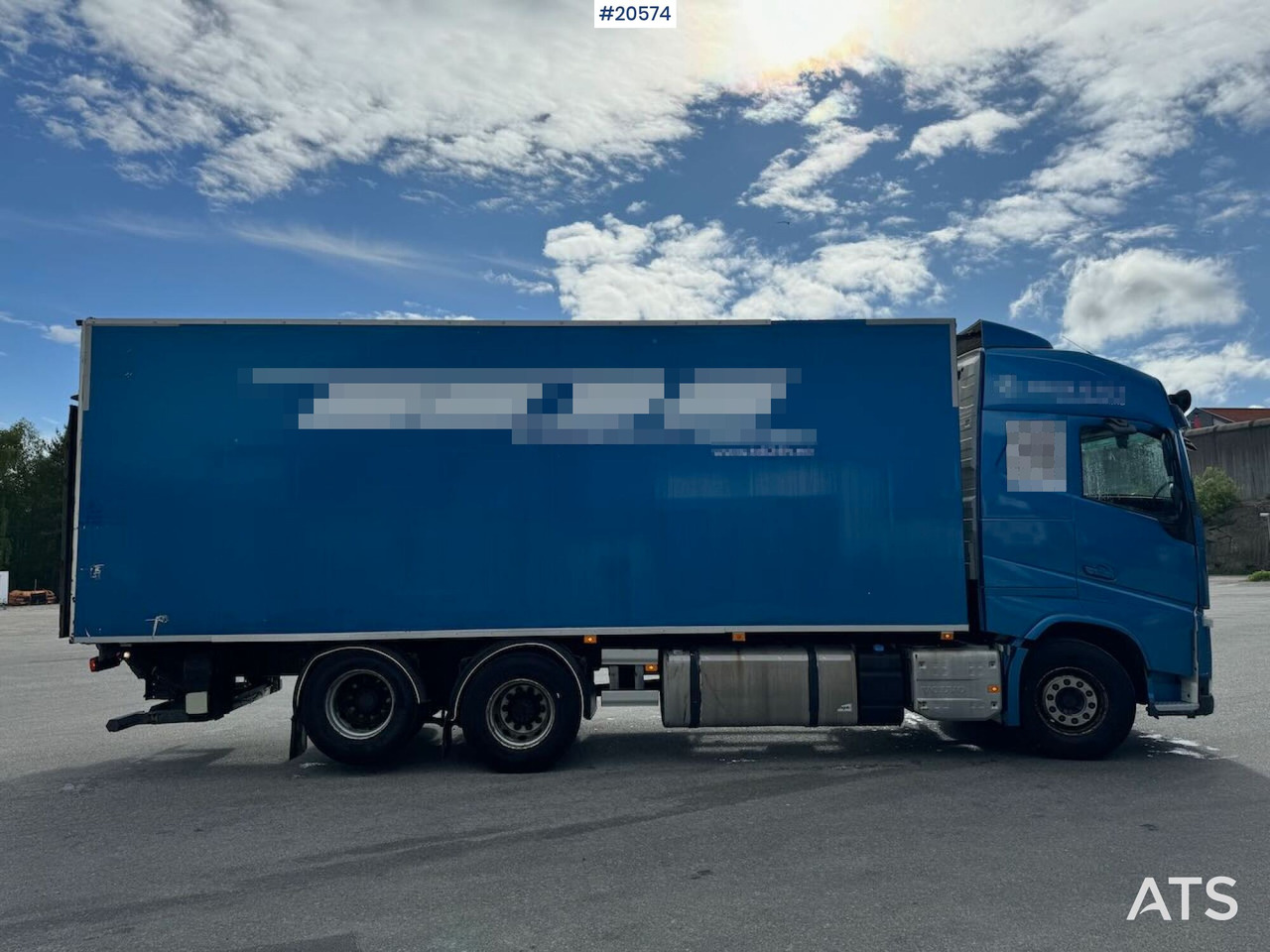 Volvo Fh540 6x2 skapbil m/ full sideåpning og lift в лизинг Volvo Fh540 6x2 skapbil m/ full sideåpning og lift: фото 6